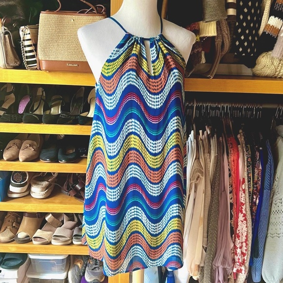⭐️BOGO FREE⭐️FLYING TOMATO Casual Halter A-Line Women's Dress Medium - Picture 1 of 8